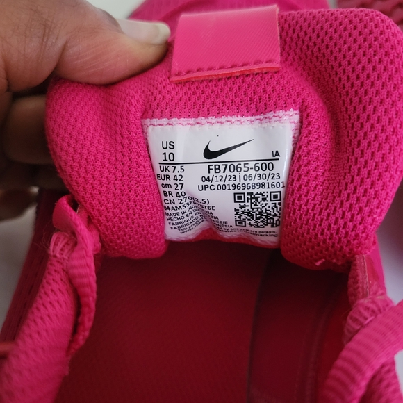 NIKE VAPOR LITE Women's Pink and Teal Athletic Shoes - Size 10 - Picture 7 of 9